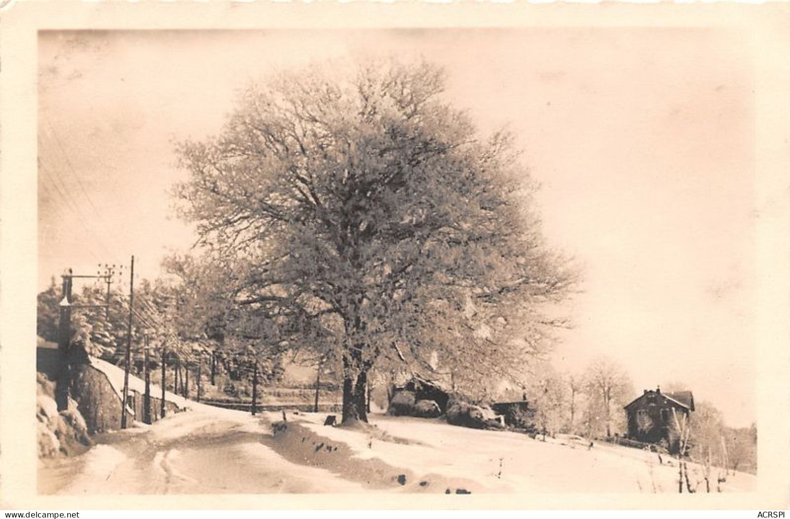 LE CHAMBON SUR LIGNON En Hiver(SCAN RECTO VERSO)MA0071 - Le Chambon-sur-Lignon