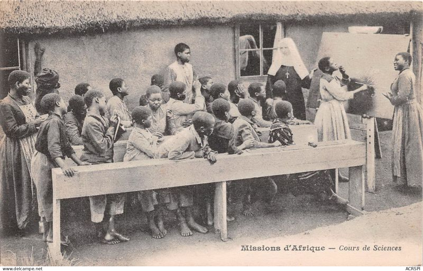 Missions D Afrique Cours De Sciences 32(SCAN RECTO VERSO)MA0099 - Mali