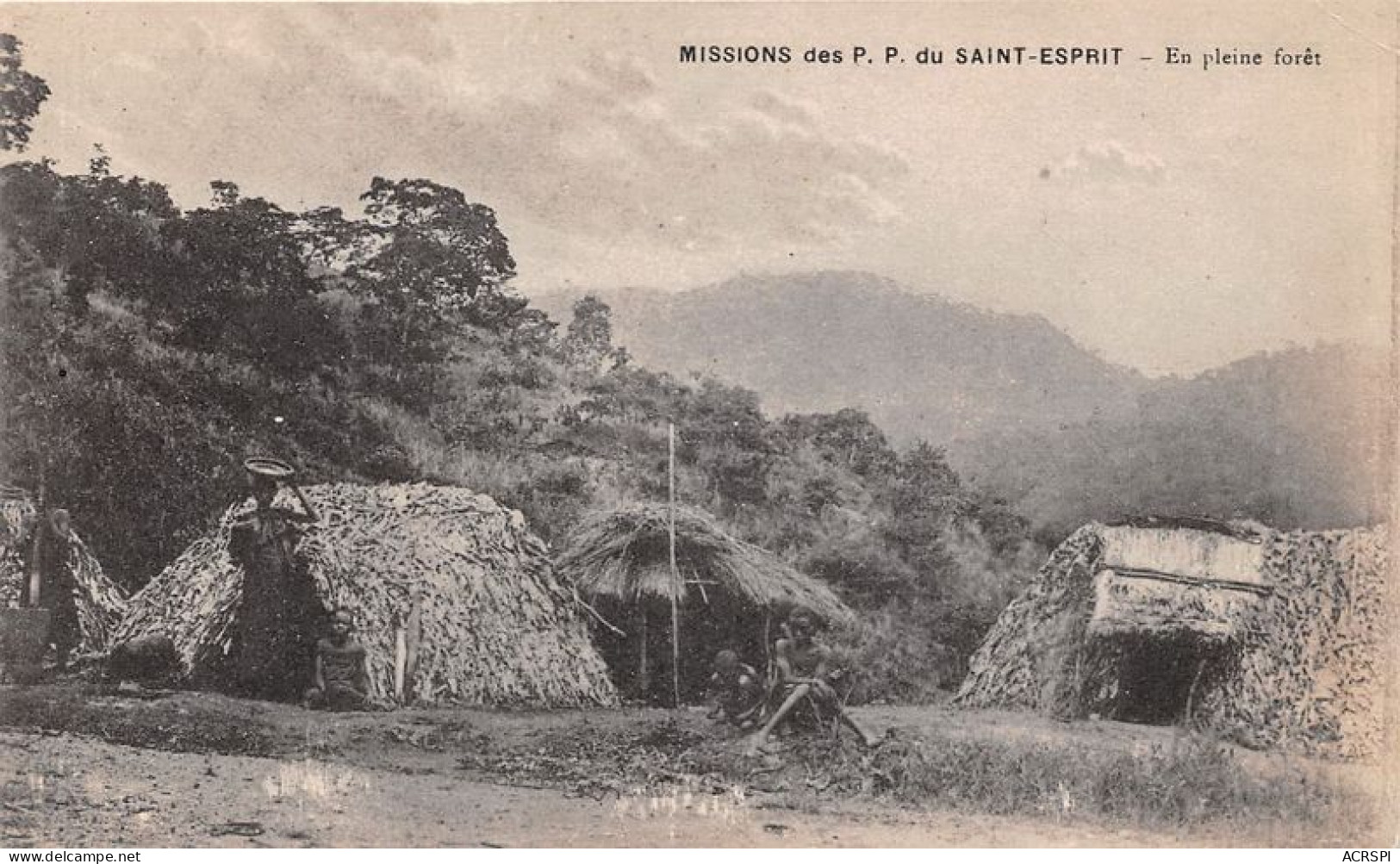Missions Des P P Du Saint Esprit En Pleine Foret 13(SCAN RECTO VERSO)MA0092 - Soudan