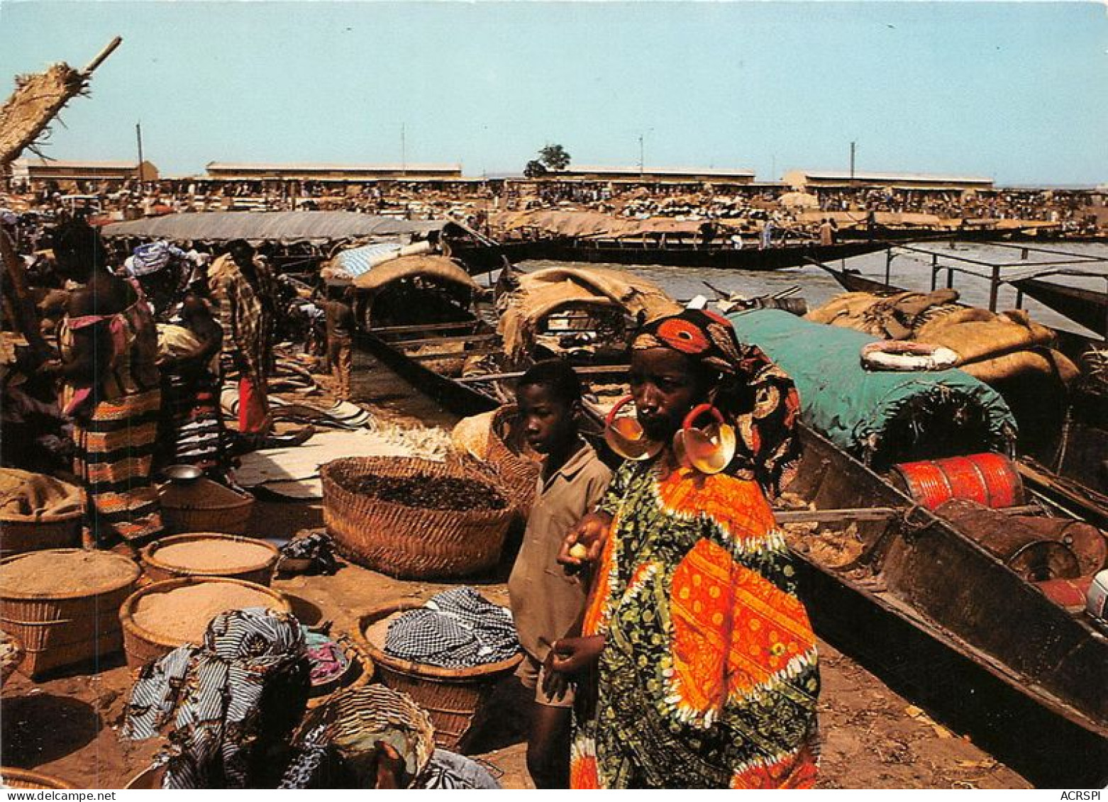 MALI Marché De MOPTI 1(scan Recto-verso) MA090 - Mali