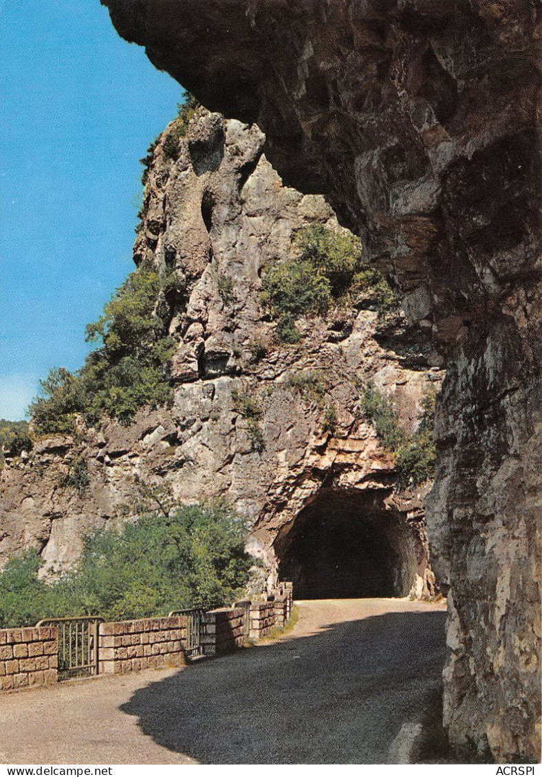 82  SAINT ANTONIN NOBLE VAL Entrée Du Tunnel Sur La Route Touristique  45 (scan Recto Verso)MA008TER - Saint Antonin Noble Val