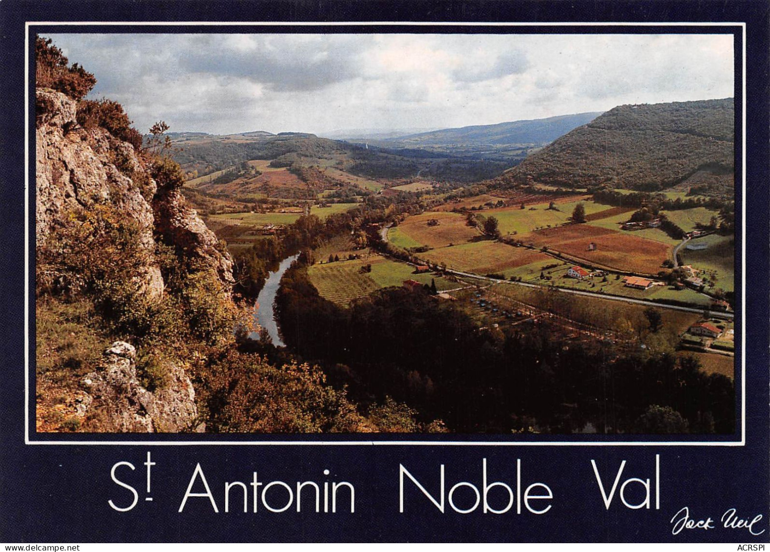 82  SAINT ANTONIN NOBLE VAL échappée Sur La Vallée De L'Aveyron  41 (scan Recto Verso)MA008TER - Saint Antonin Noble Val