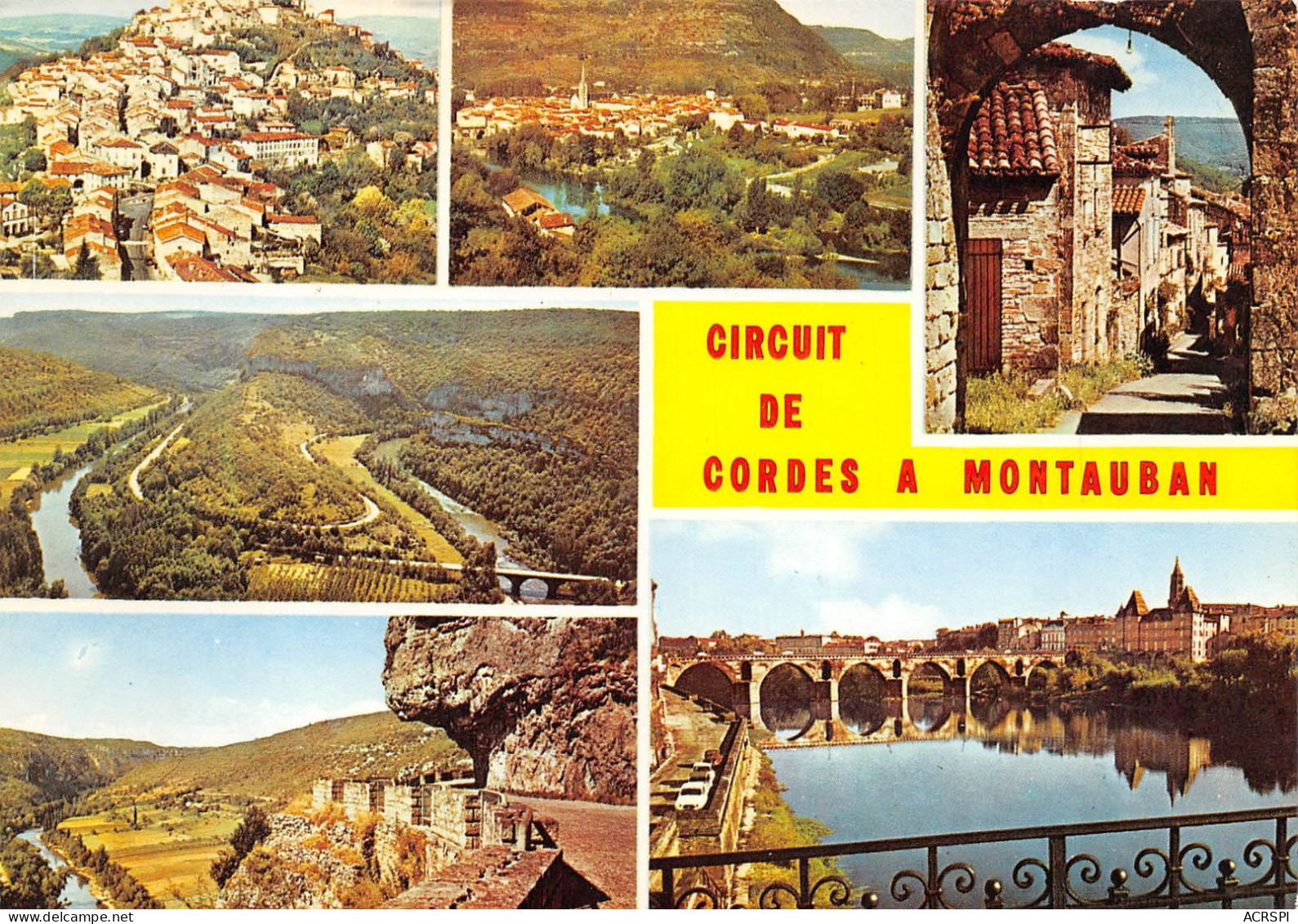 82  Circuit De CORDES à MONTAUBAN Tarn Et Garonne  45 (scan Recto Verso)MA008TER - Saint Antonin Noble Val