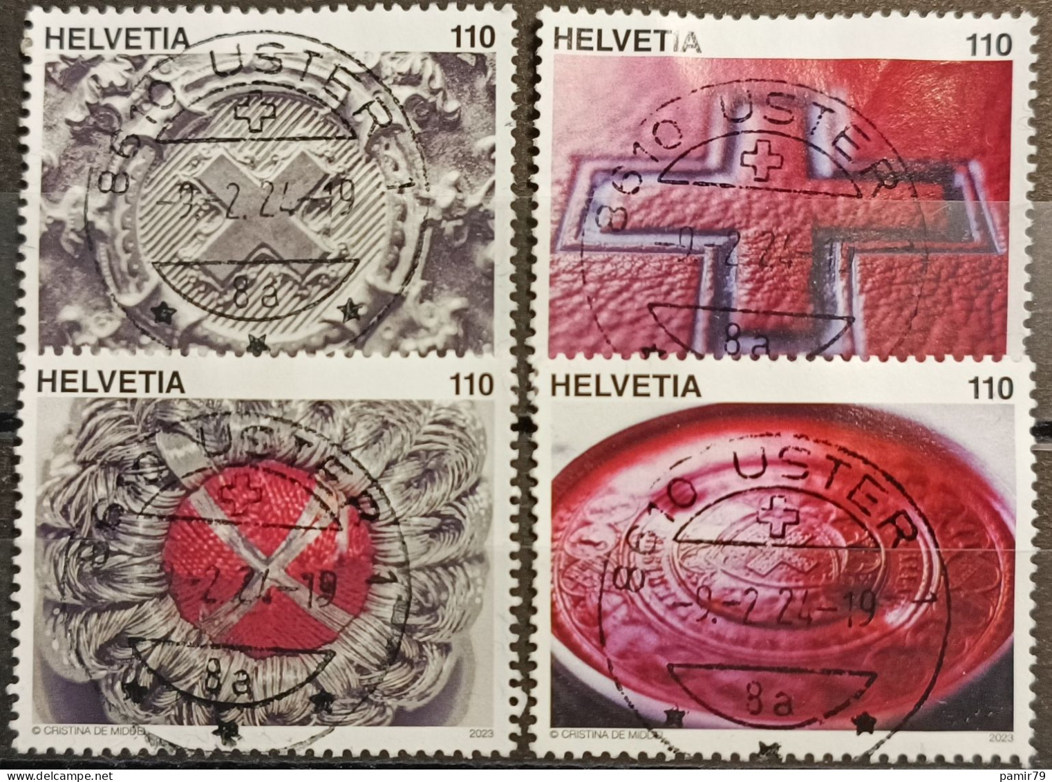 2023 175 Jahre Bundesverfassung Vollstempel - Usati