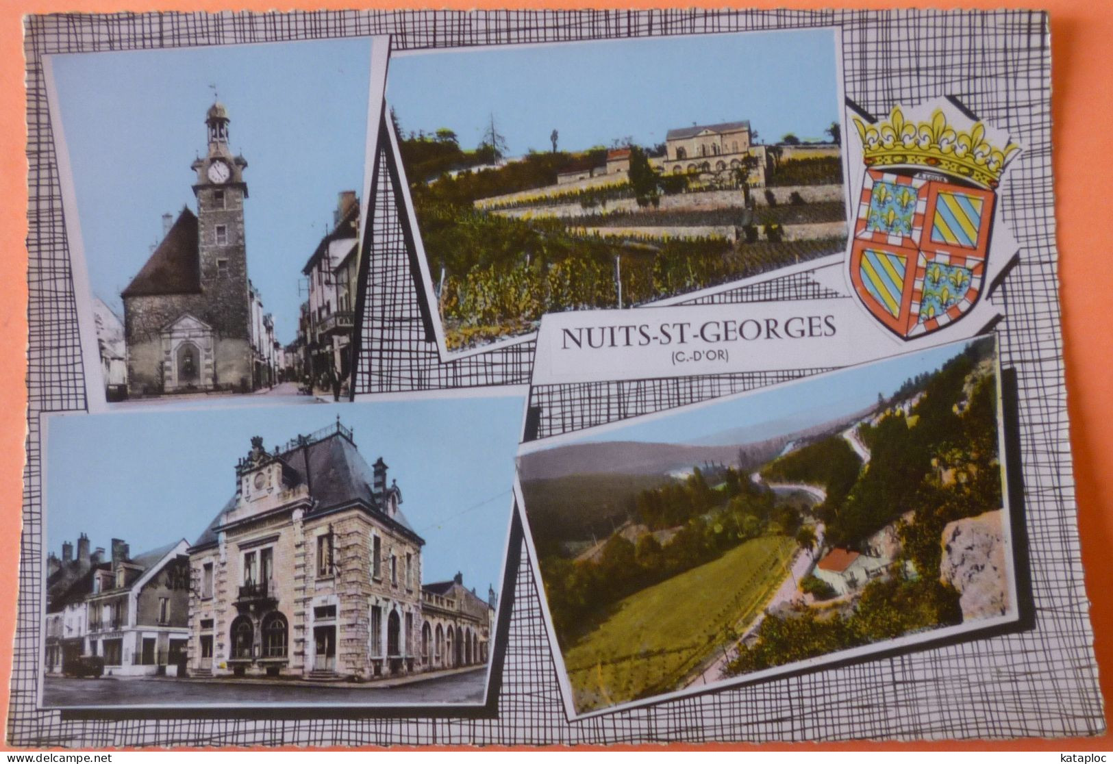 CARTE COLORISEE NUITS SAINT GEORGES - 21 - VUES DIVERSES - SCAN RECTO/VERSO - 5 - Nuits Saint Georges