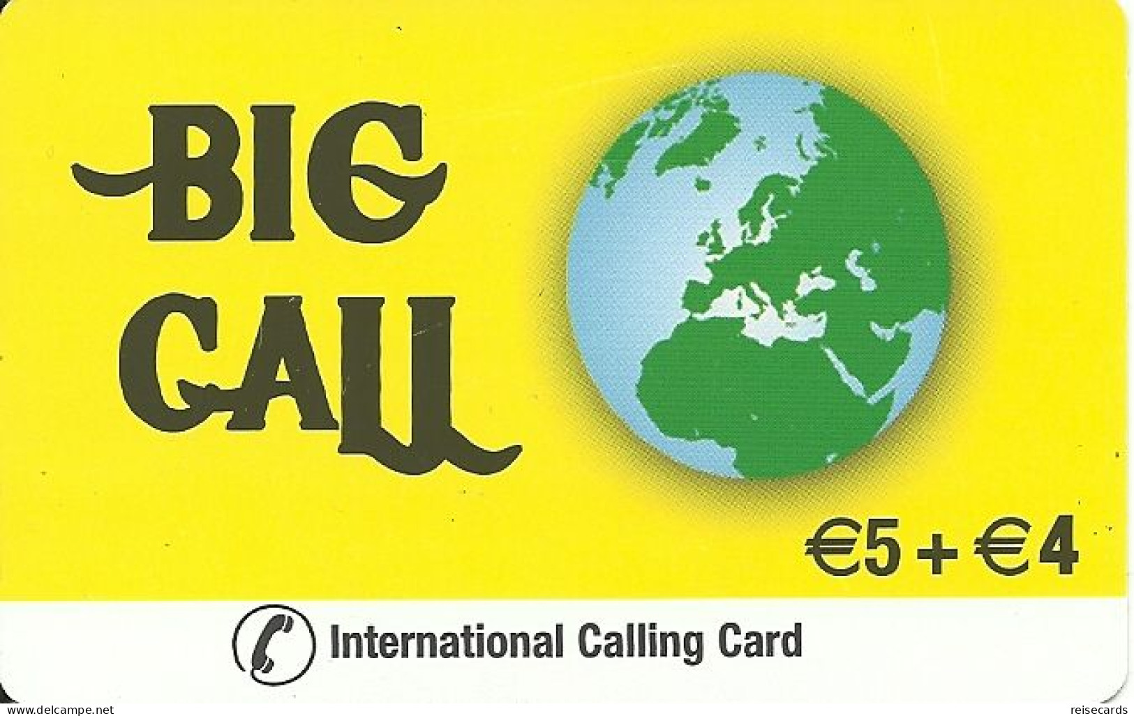 Germany: Prepaid IDT Big Call 01.11 - [2] Móviles Tarjetas Prepagadas & Recargos