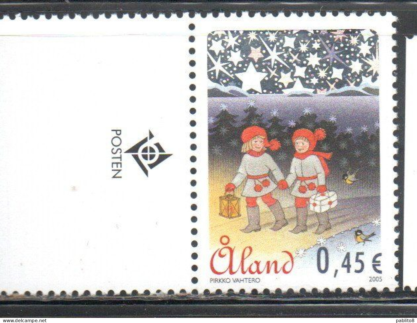 ALAND 2005 GETA KYRKA CHRISTMAS NATALE NOEL WEIHNACHTEN NAVIDAD 0.45 MNH - Aland