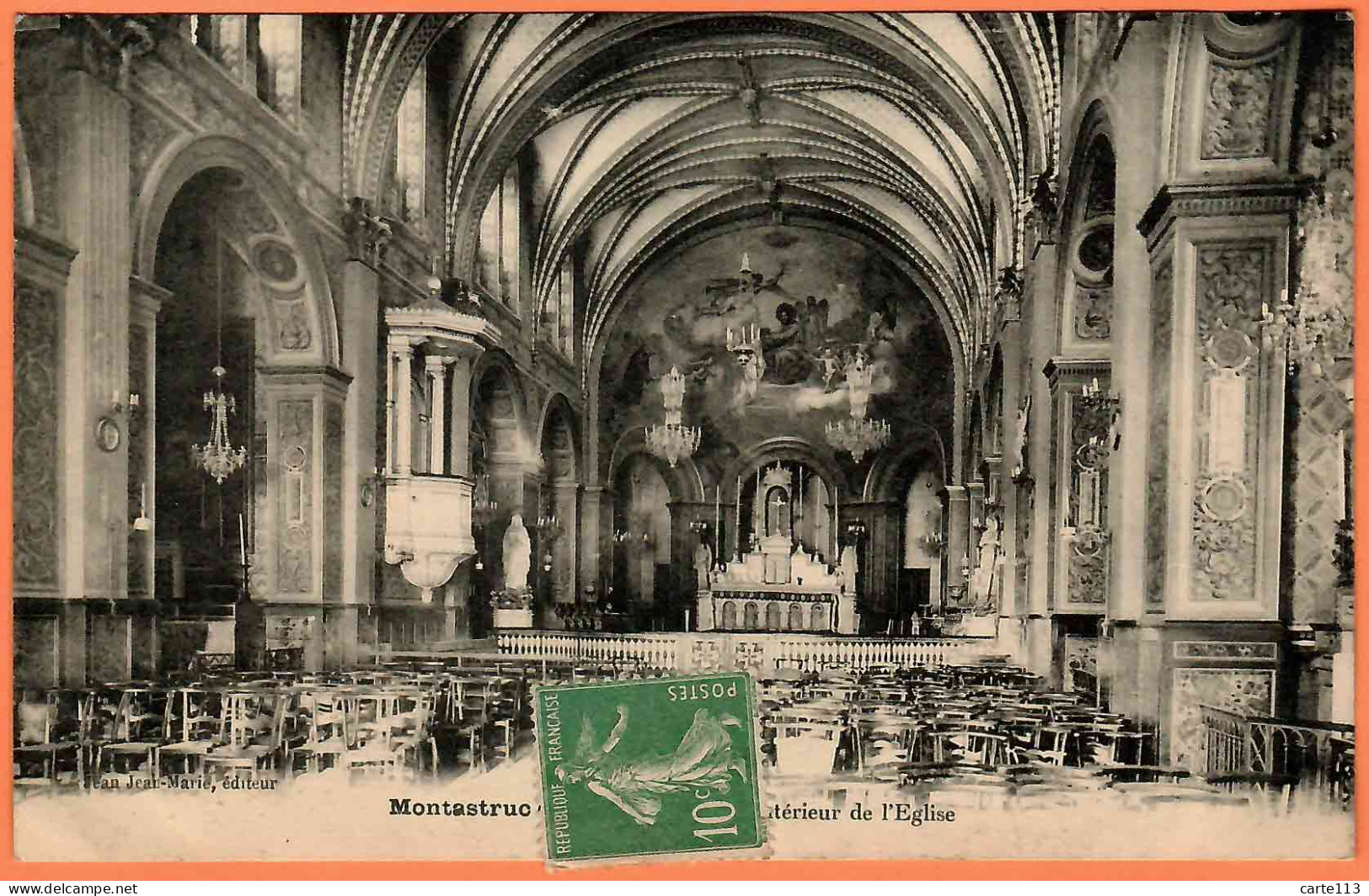 31 - B35099CPA - MONTASTRUC - Intérieur De L' église - Très Bon état - HAUTE-GARONNE - Montastruc-la-Conseillère