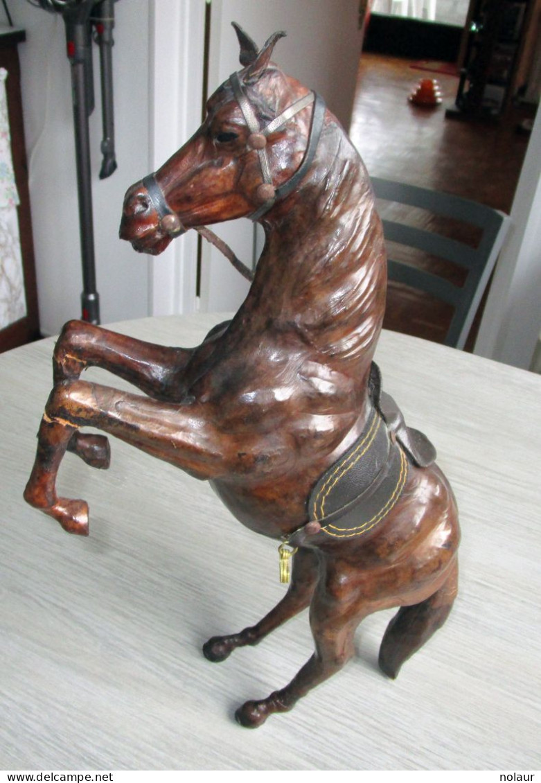 Cheval En Cuir - Tiere