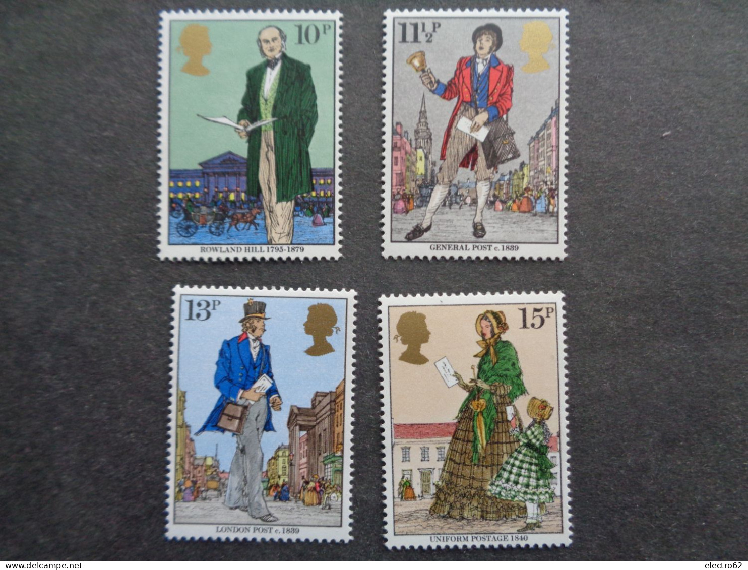 Grande Bretagne Great Britain Sir Rowland Hill Gran Bretagna Gran Bretaña Großbritannien Timbres Stamp 1979 Neuf - Rowland Hill