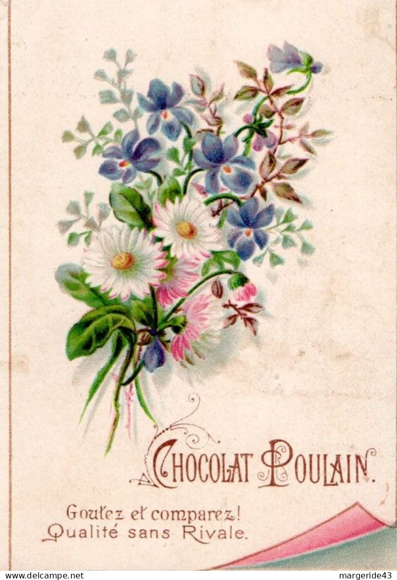 CHROMOS POULAIN - COMPOSITION FLORALE - Poulain