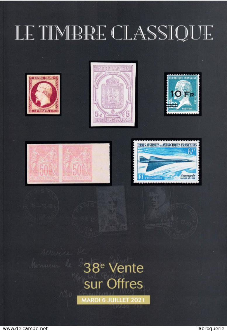 LIT - VO - LE TIMBRE CLASSIQUE - Vente N° 38 - Catálogos De Casas De Ventas