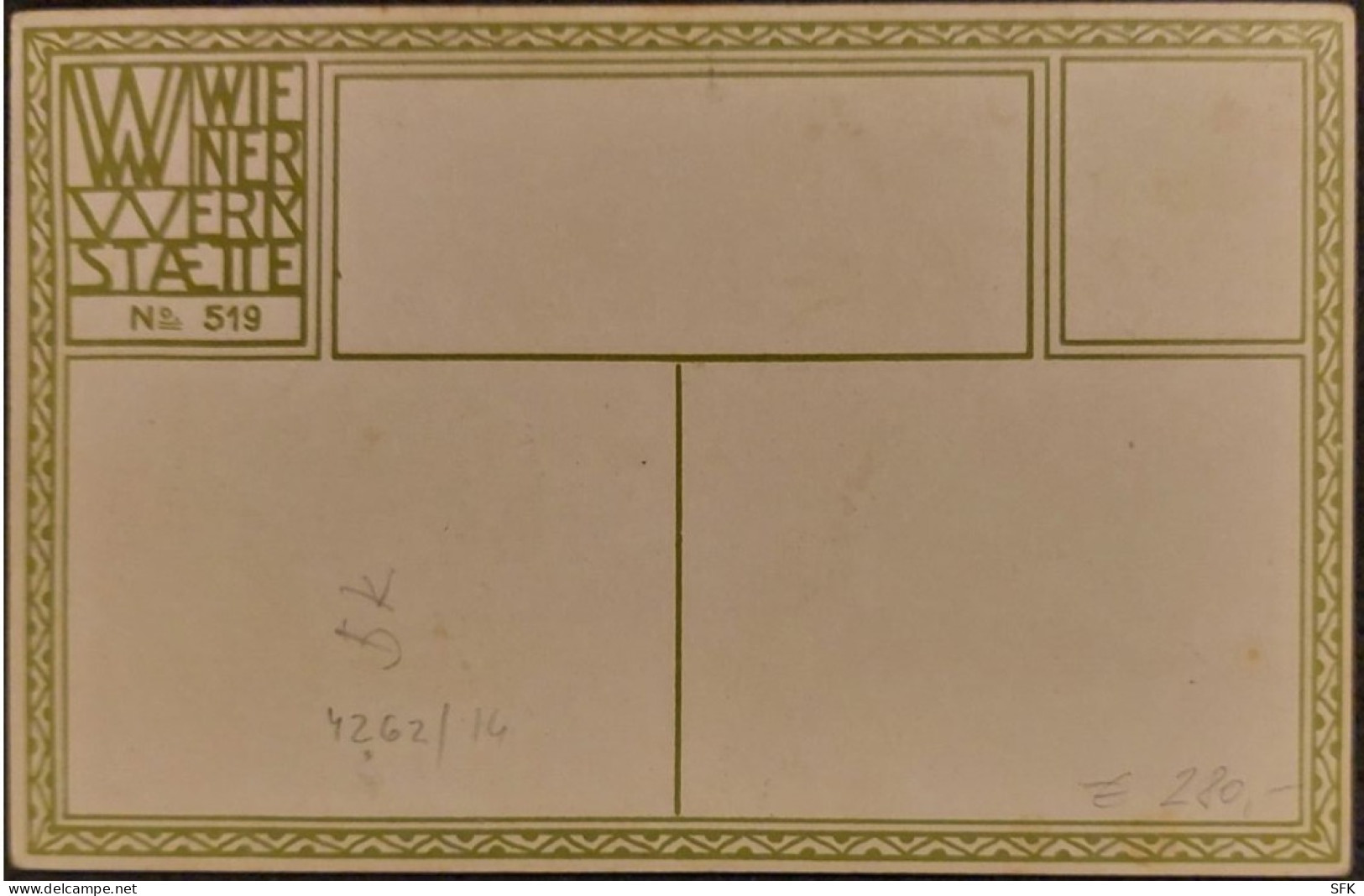 WW 515  Mela  Kohler Original With Guarantee, Artist Signature I- FV, 808 - Koehler, Mela