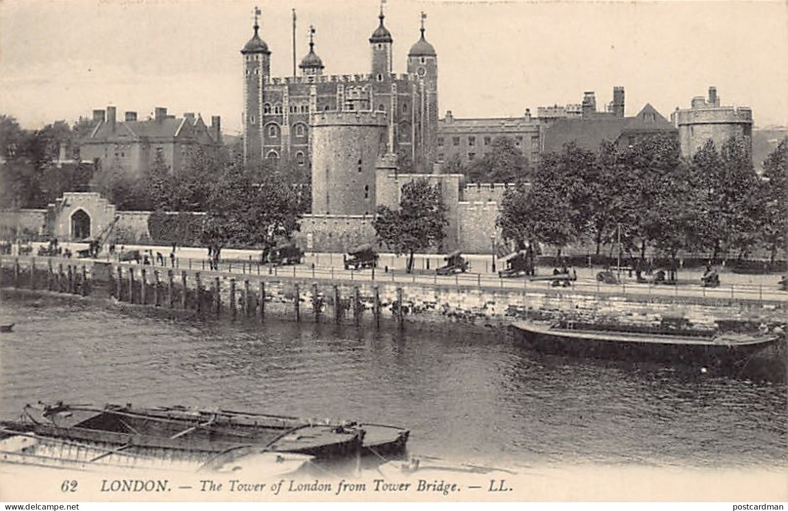 England - LONDON - The Tower Of London From Tower Bridge - Publisher Levy LL. 62 - Tower Of London