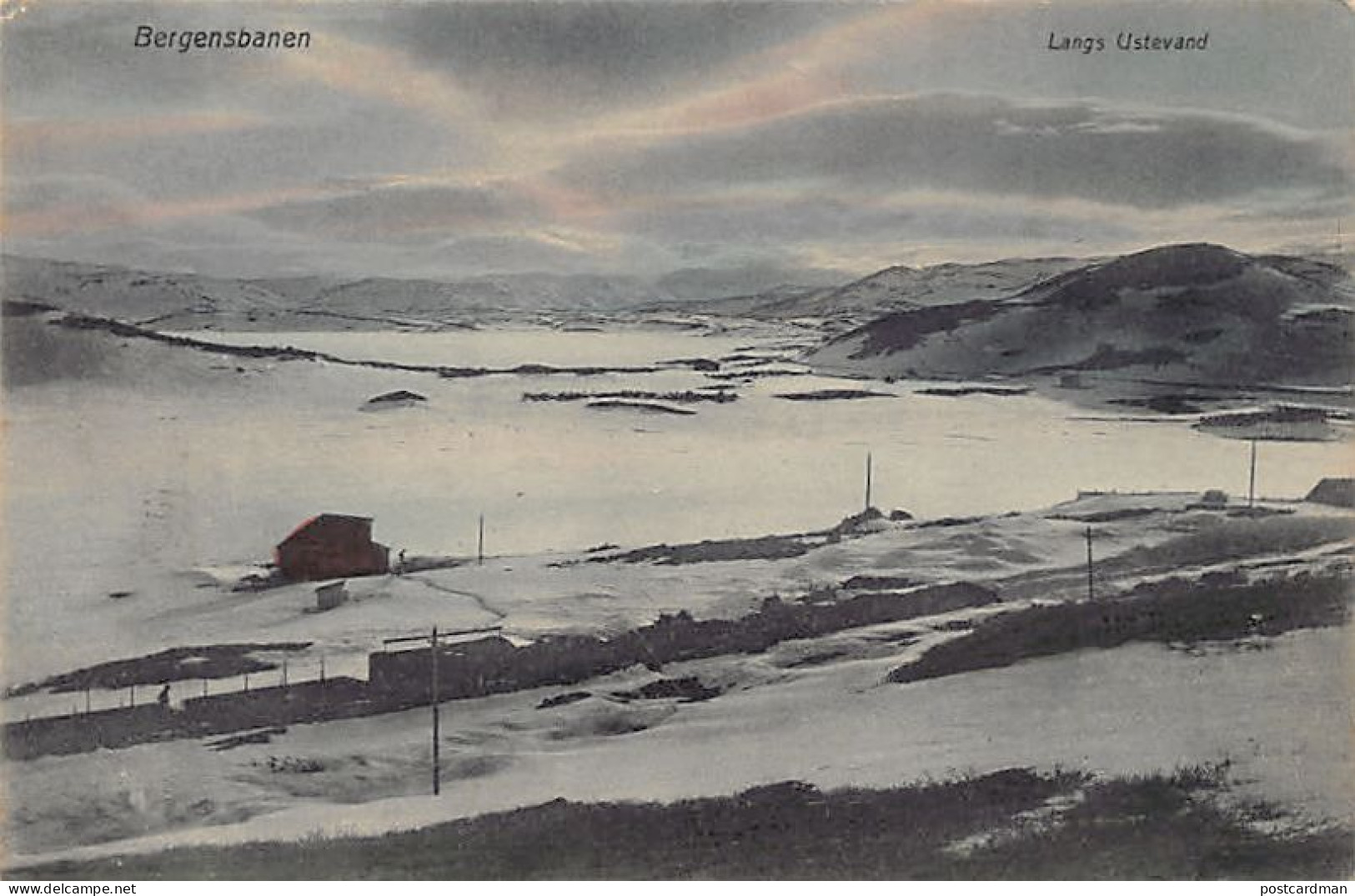 Norway - Bergensbanen - Langs Ustevand - Publ. G. H. 810 - Norvegia