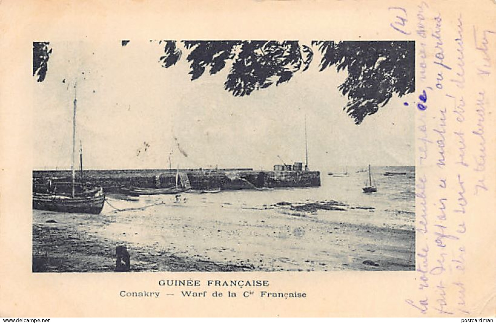 Guinée - CONAKRY - Wharf De La Compagnie Française - Ed. Inconnu  - Guinée