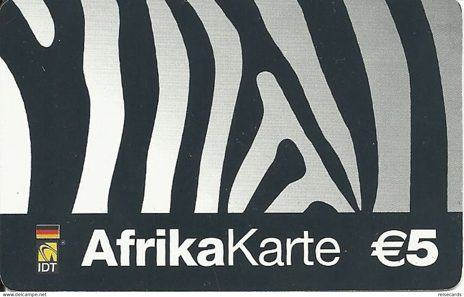 Germany: Prepaid IDT Afrika Karte 03.08 - GSM, Voorafbetaald & Herlaadbare Kaarten