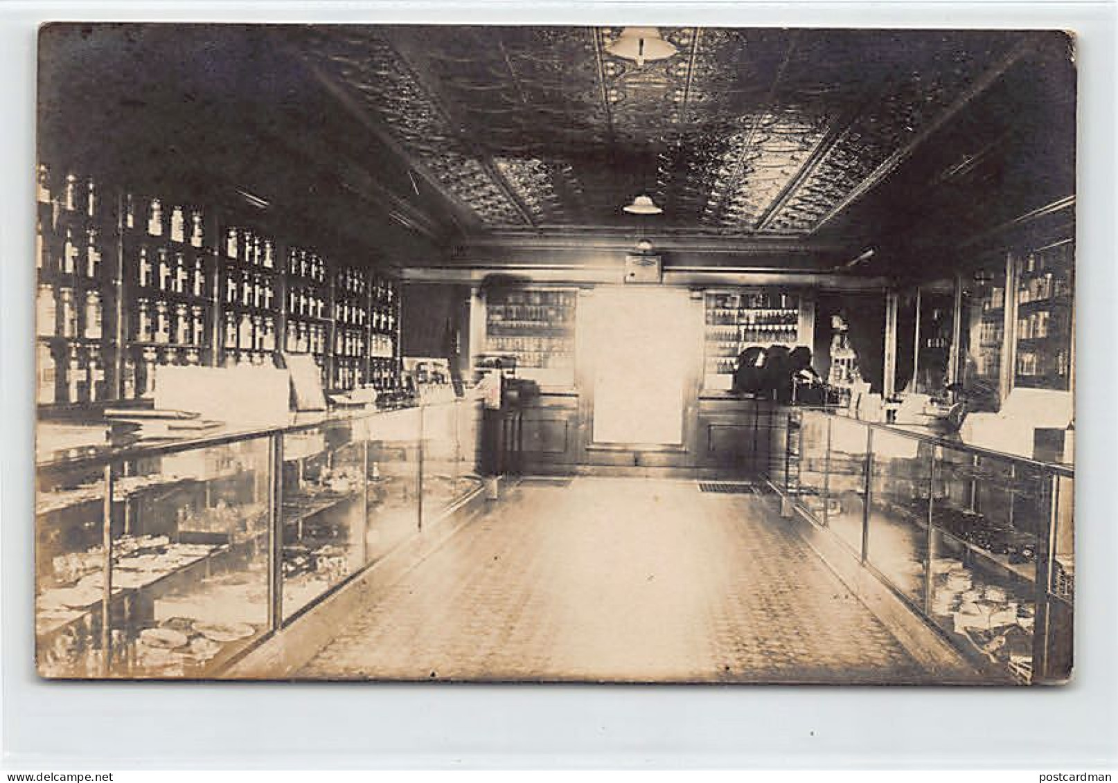AMBROSE (ND) Mrs. Ademaide Henrotte's Pharmacy - REAL PHOTO Year 1910 - Otros & Sin Clasificación