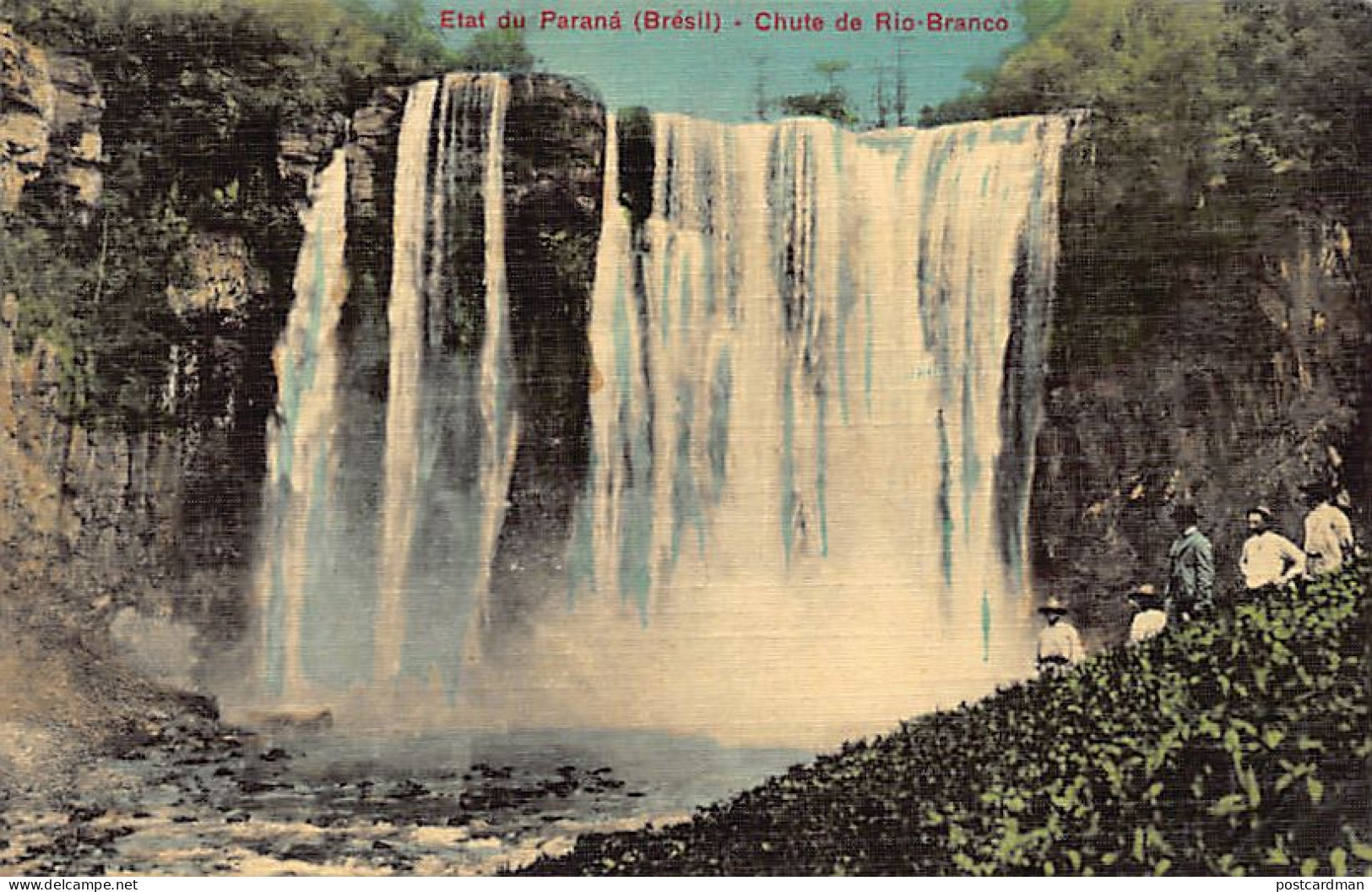 BRASIL Brazil - Estado Paraná - Cataratas Do Rio Branco - Ed. A. Breger Frères  - Sonstige & Ohne Zuordnung