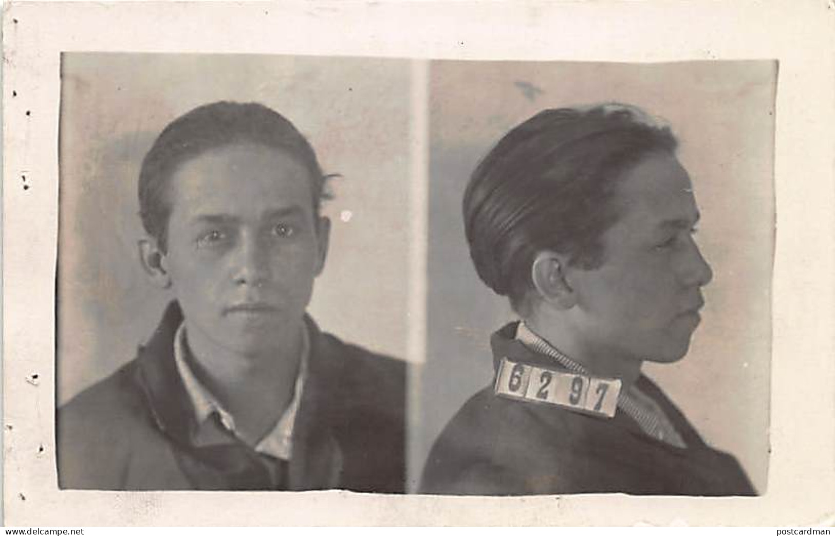 HUTCHINSON (KS) - Reward Fro G. Hill, Escaped From Ks. State Reformatory On March 9, 1929 - REAL PHOTO. - Altri & Non Classificati