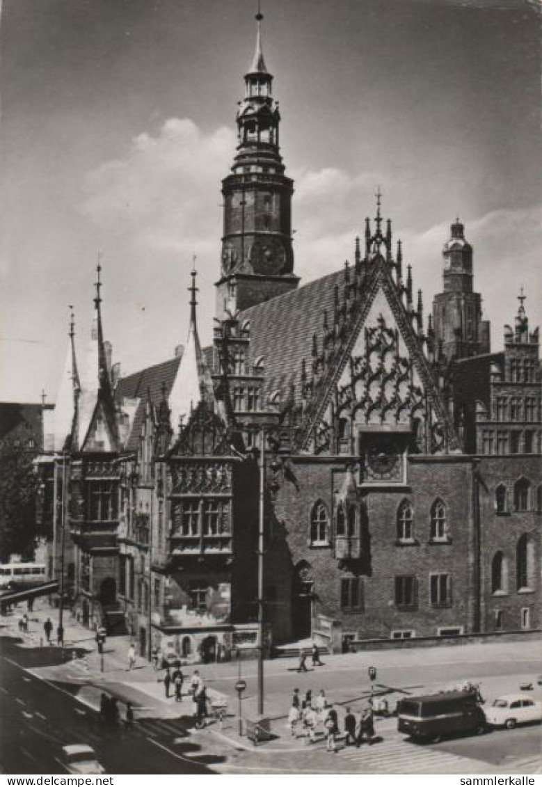 81849 - Polen - Wroclaw - Breslau - Das Gotische Rathaus - 1977 - Pologne