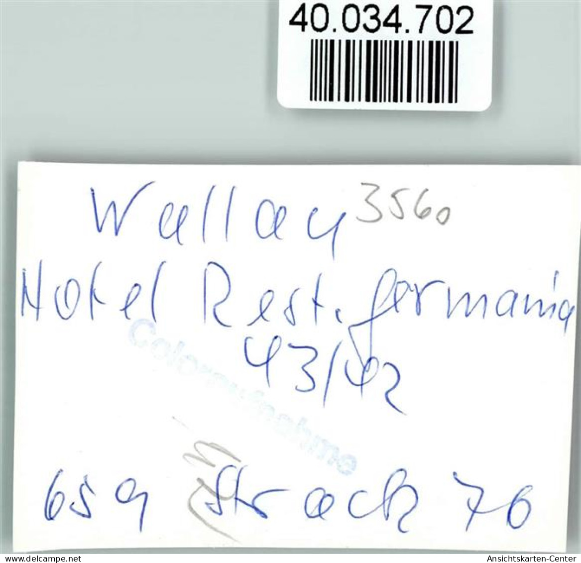 40034702 - Wallau , Lahn - Biedenkopf