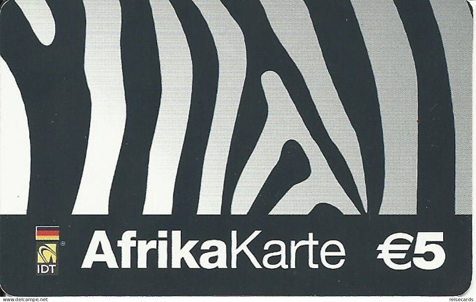 Germany: Prepaid IDT Afrika Karte 01.08 - GSM, Voorafbetaald & Herlaadbare Kaarten