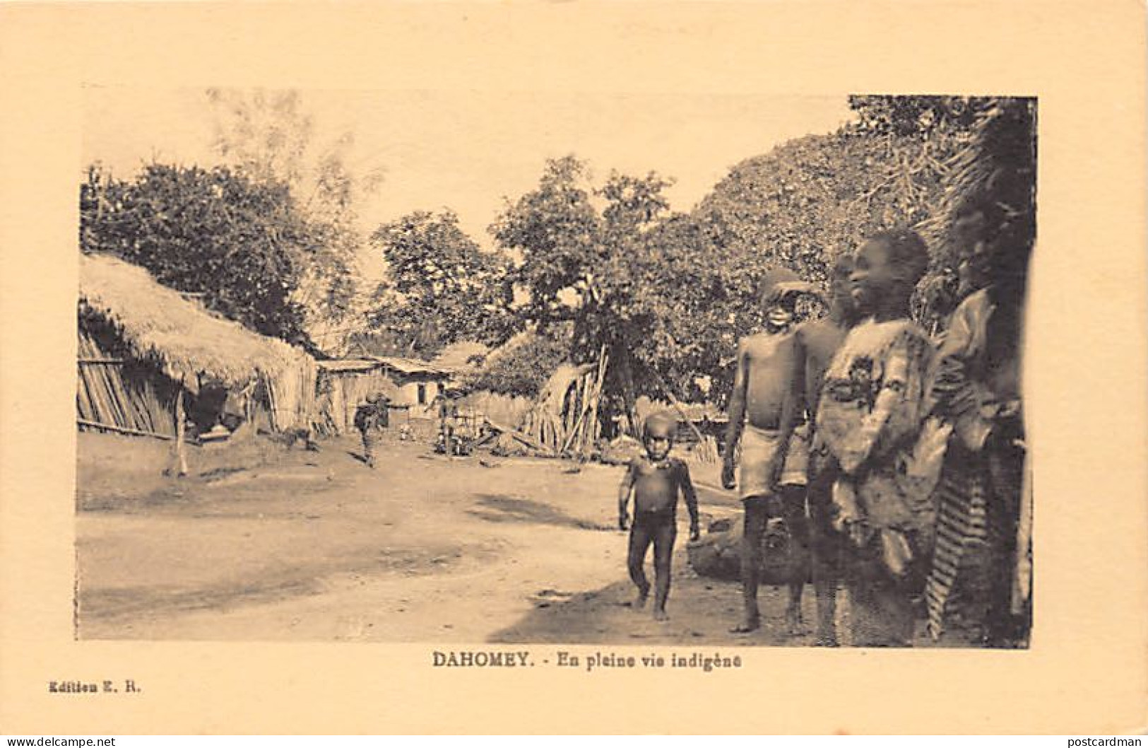 Bénin - En Pleine Vie Indigène - Ed. E.R.  - Benin
