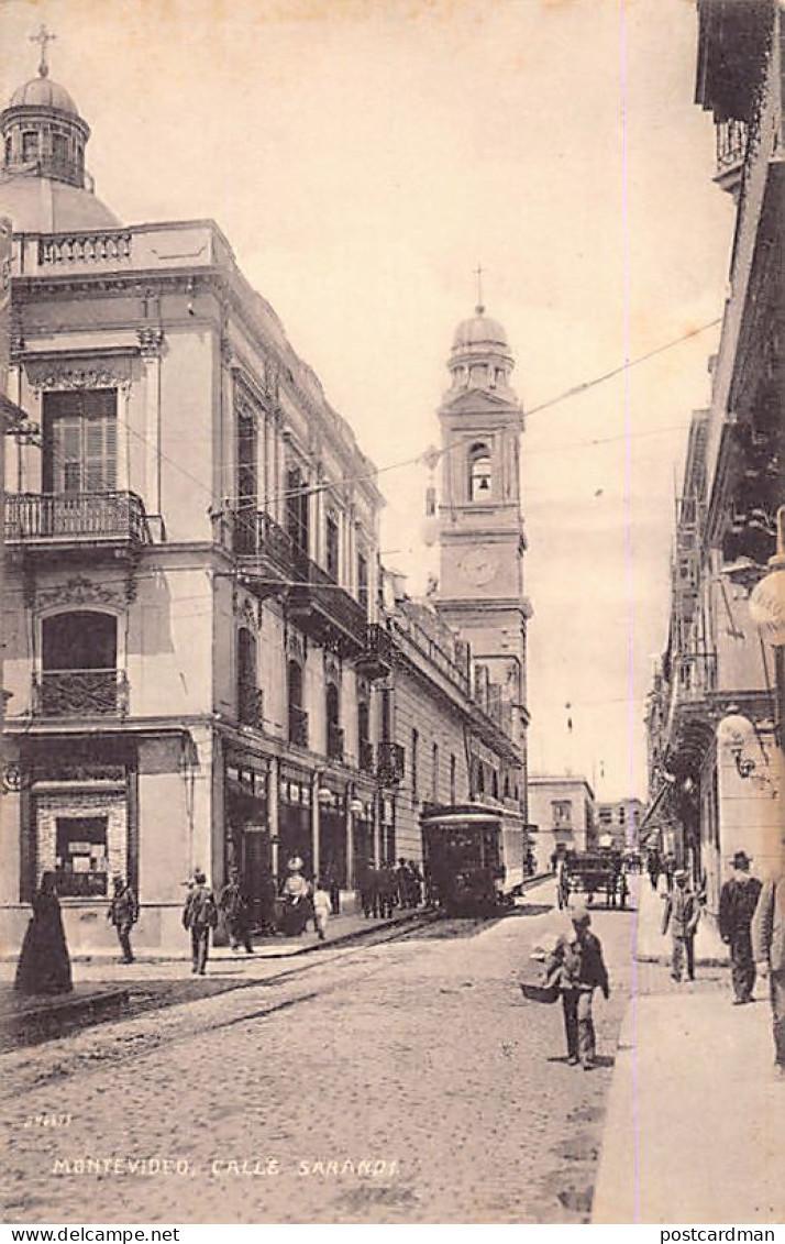 Uruguay - MONTEVIDEO - Calle Sarandi - Ed. Almera Hermanos  - Uruguay