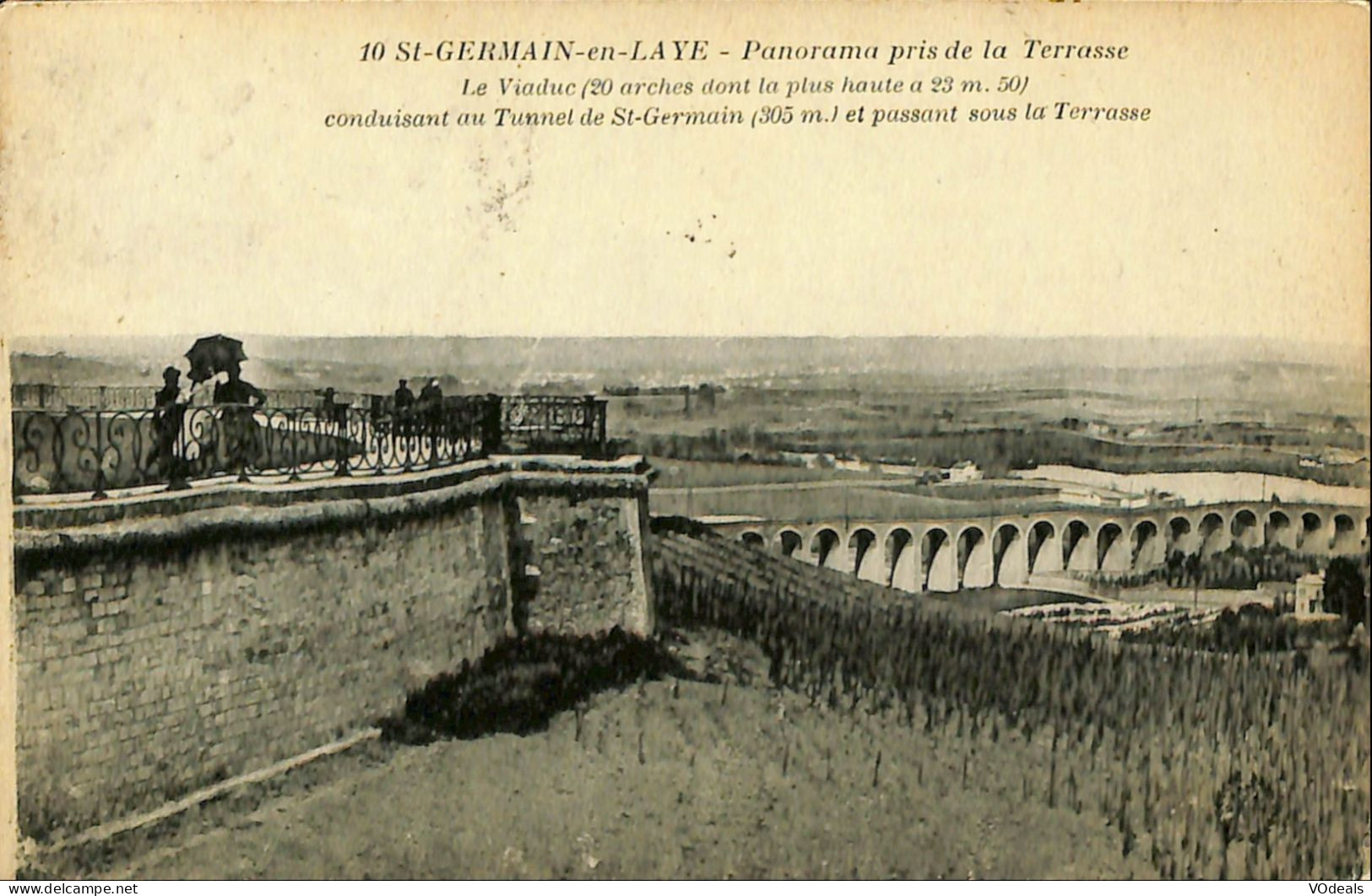 France - (78) Yvelines - St. Germain En Laye - Panorama Pris De La Terrasse - St. Germain En Laye (Château)