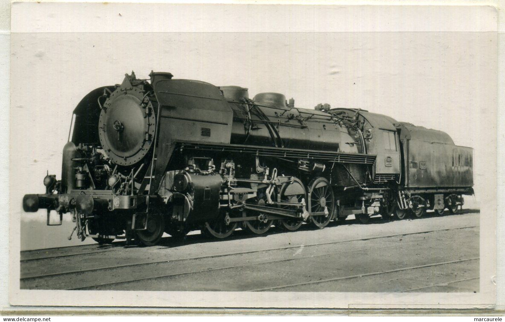 Cpsm Locomotive SNCF 141 R 205, Beau Plan - Equipo