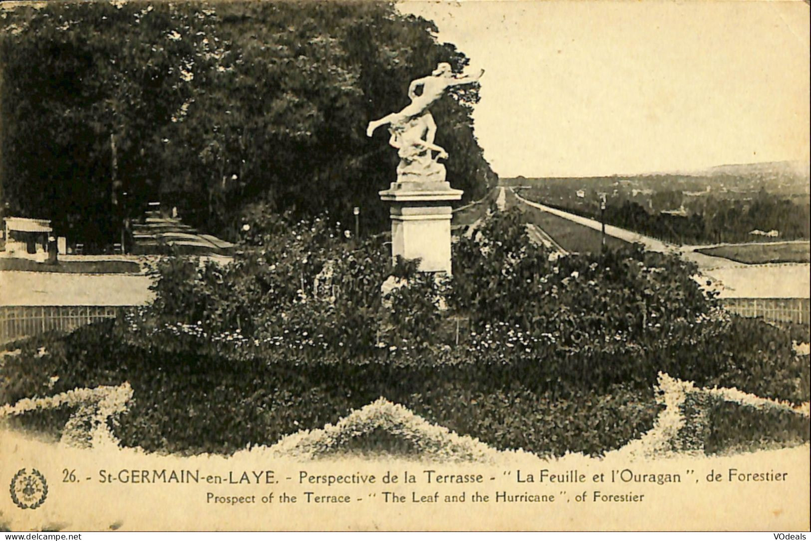 France - (78) Yvelines - St. Germain En Laye - Perspective De La Terrasse - St. Germain En Laye (Château)