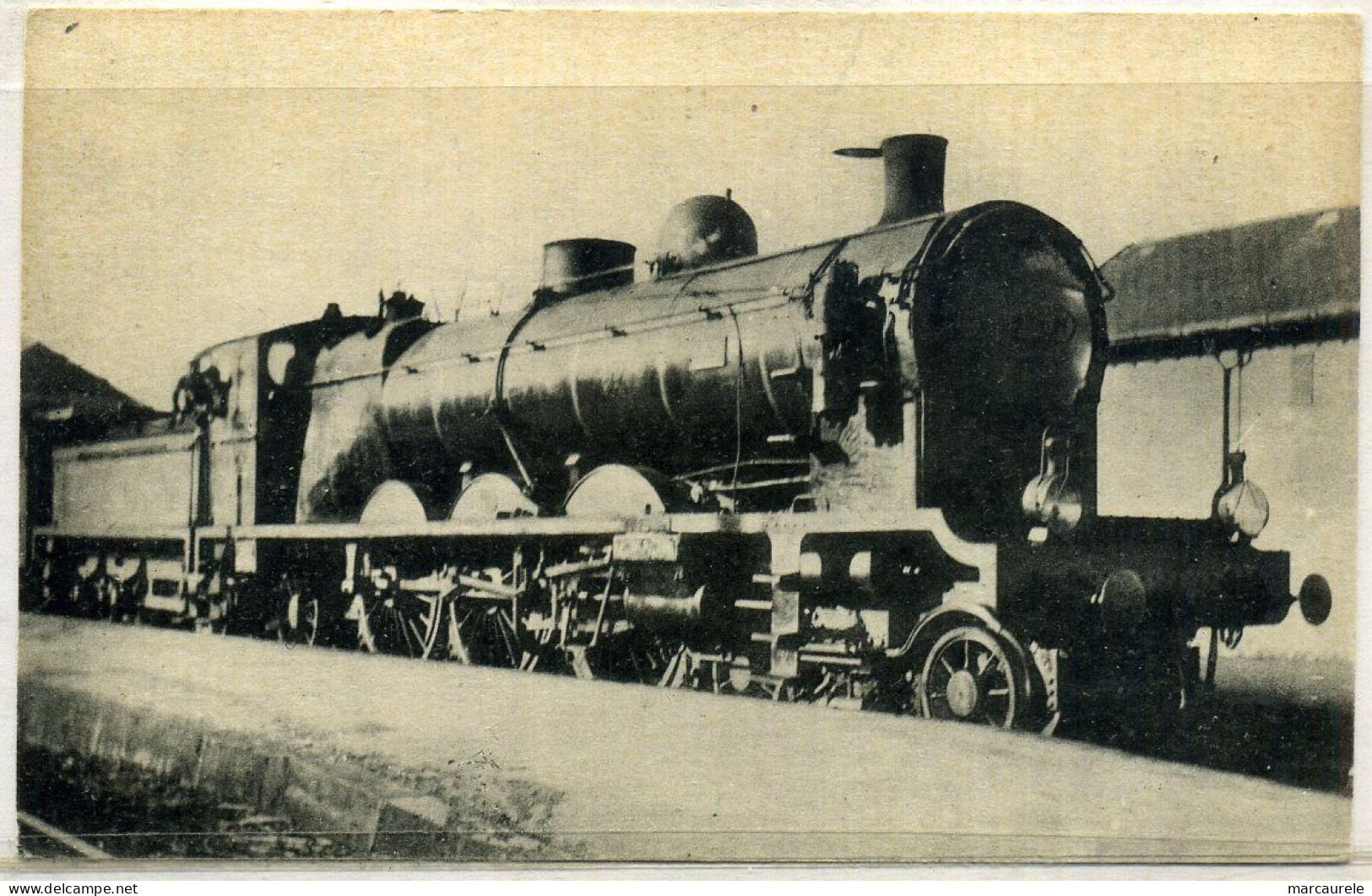 Cpa Locomotive Midi 231B N°3004, Beau Plan - Equipo