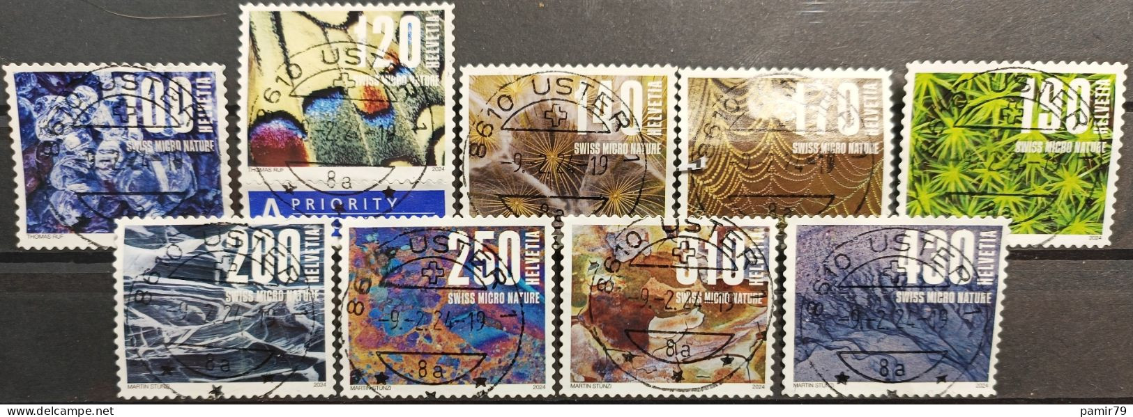 2024 Naturmuster Vollstempel - Used Stamps