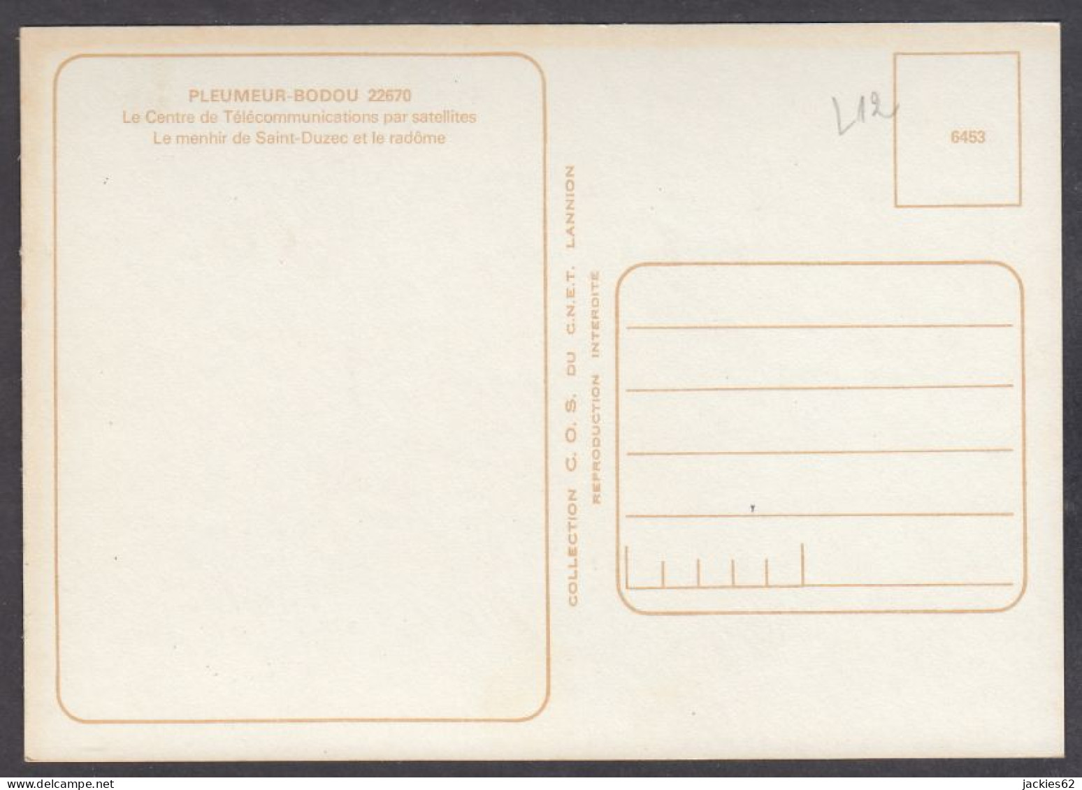 125642/ PLEUMEUR-BODOU, Le Centre De Télécommunications, Le Menhir Et Le Radôme - Pleumeur-Bodou