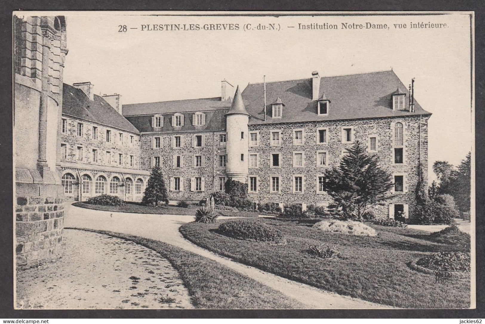 100391/ PLESTIN-LES-Grèves, Institution Notre-Dame, Vue Intérieure - Plestin-les-Greves