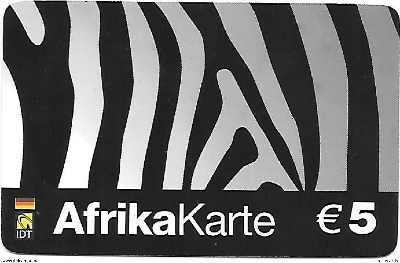 Germany: Prepaid IDT Afrika Karte 11.04 - [2] Mobile Phones, Refills And Prepaid Cards