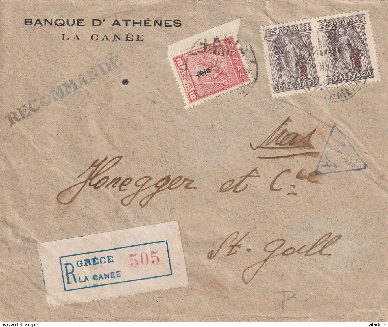 Ἑλλάς - GREECE - GRECE - 1861 / 1961 - Collection Of 4 Old Letters And Cards - 8 Scans - Collections