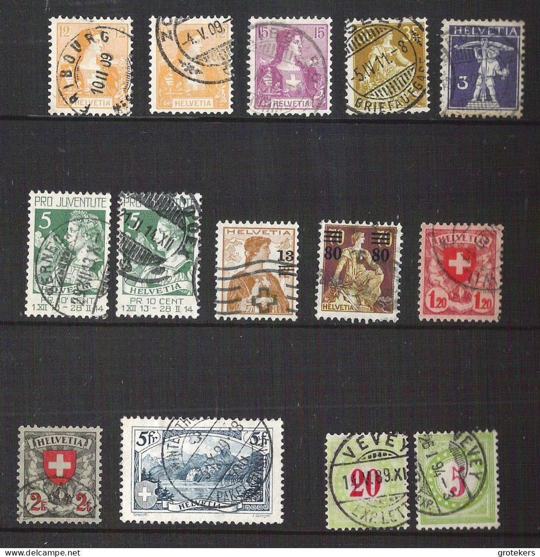 SWITSERLAND Oldies Between Yvert 117 And 230 - Collections