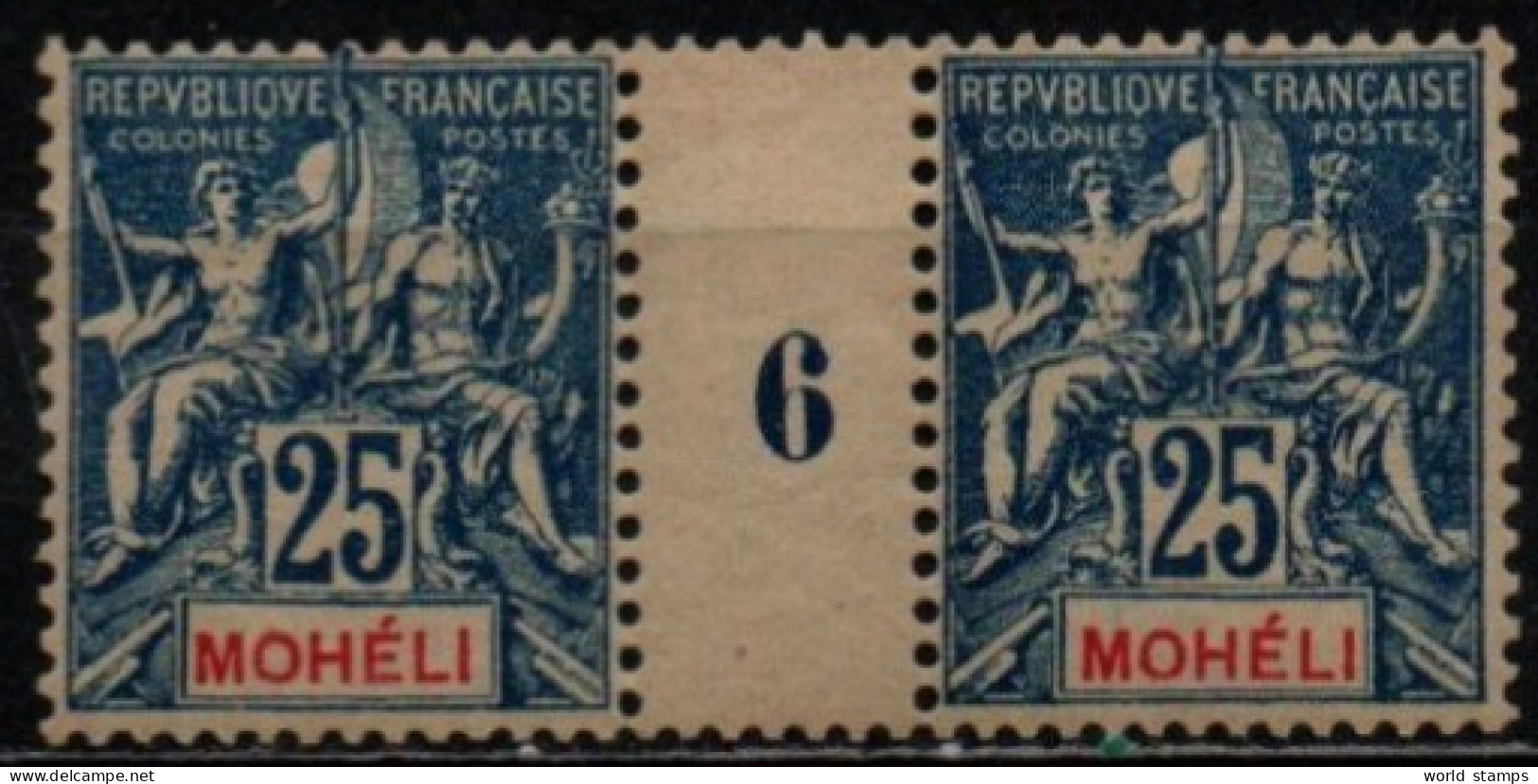 MOHELI 1906-7 * - Neufs