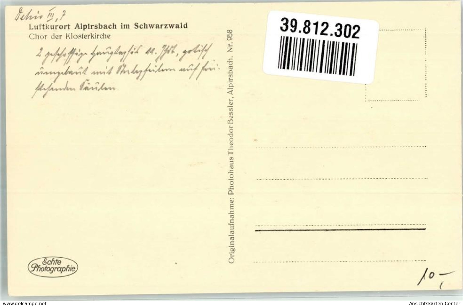 39812302 - Alpirsbach - Alpirsbach