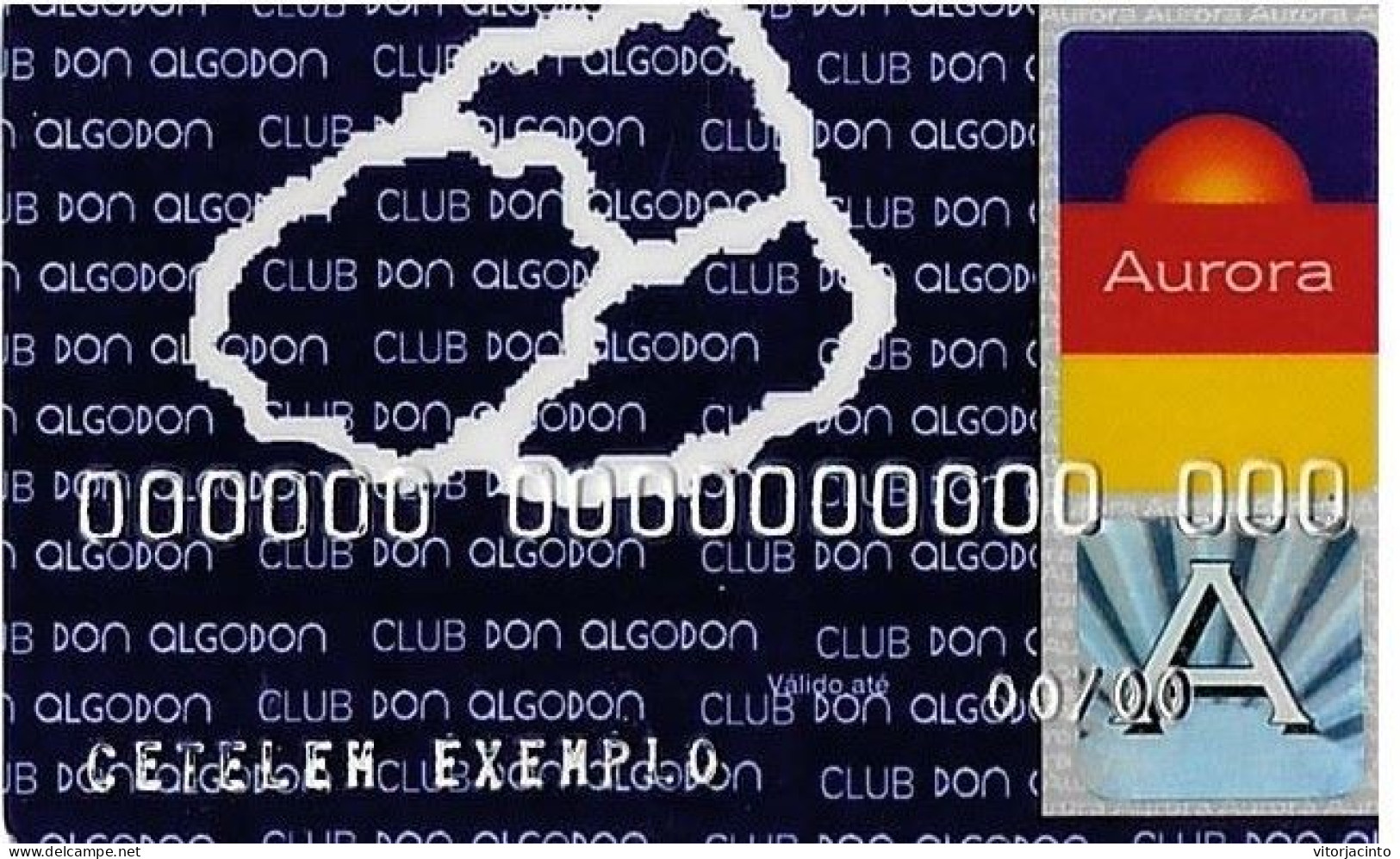 PORTUGAL - Club Don Olgodon - Cetelem (sample) - Tarjetas De Crédito (caducidad Min 10 Años)