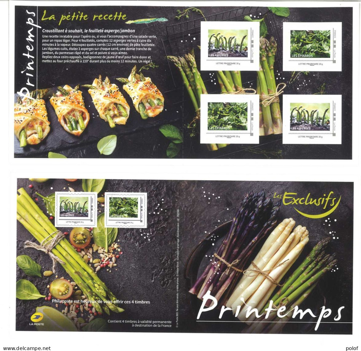 COLLECTOR - Les Exclusifs - Printemps - La Petite Recette - Le Feuilleté Asperge Jambon  (C 40) - Collectors