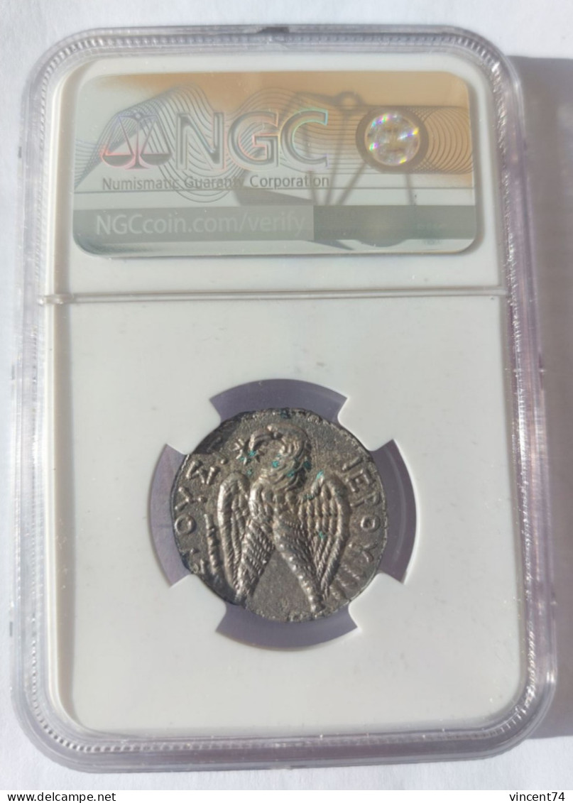 Vespasien, Tétradrachme, Antioche, 70-71, NGC Choice AU 5/5 2/5 - Provincie