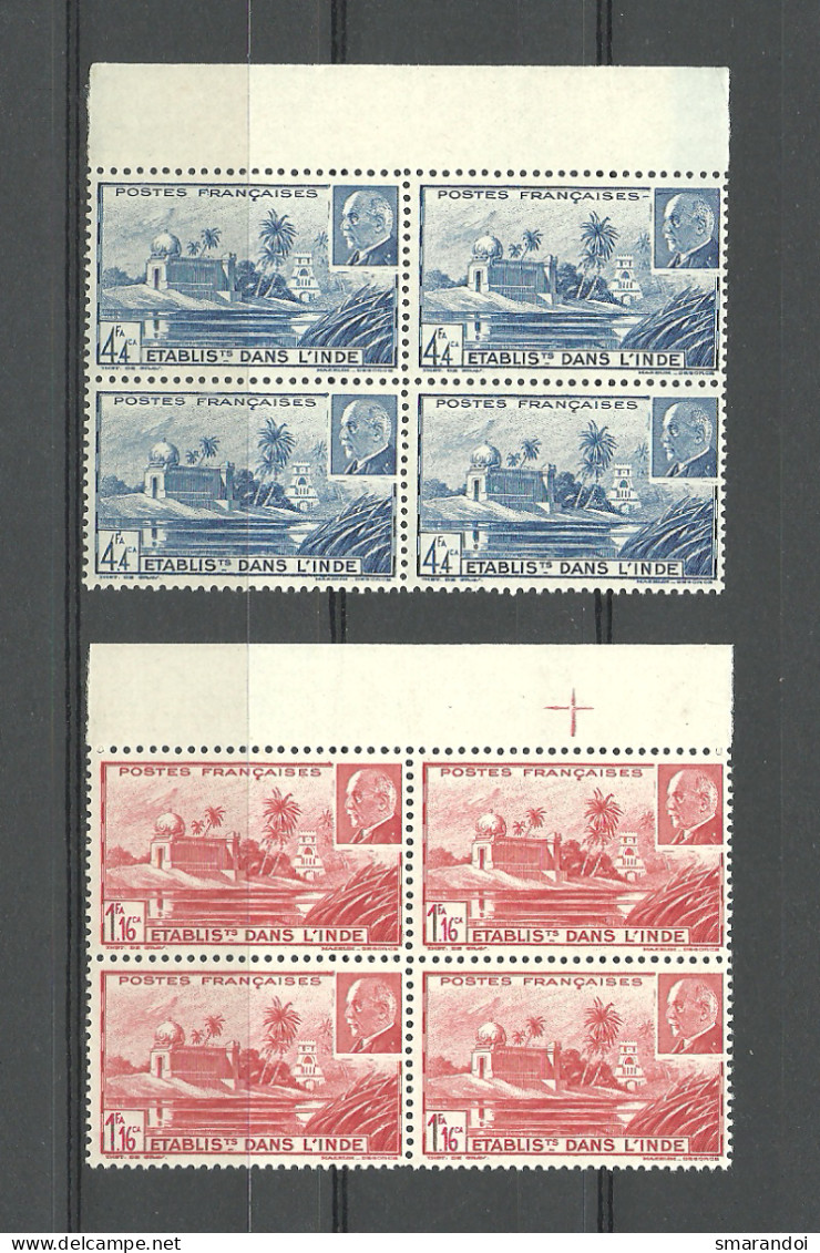 INDE / INDIA  -  Nr. 125 / 126   Cota 14  E  MNH - Unused Stamps
