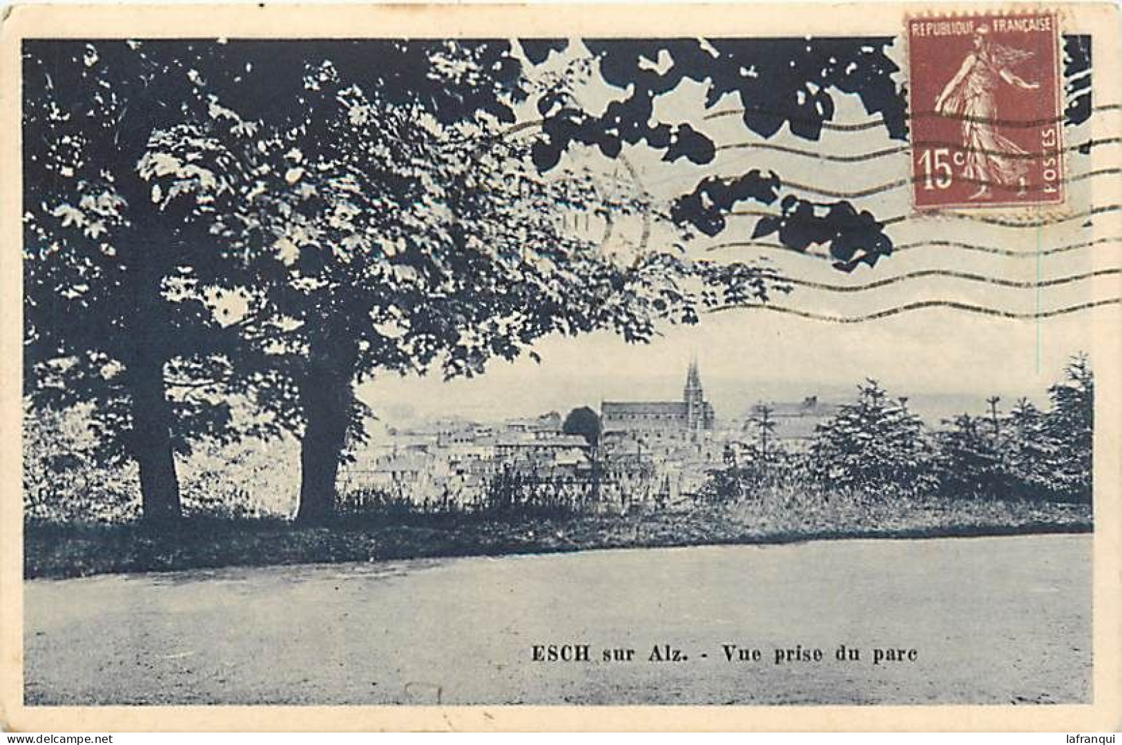 Pays Div-ref EE500- Luxembourg - Luxemburg - Esch Sur Alzette- Vue Prise Du Parc - - Esch-sur-Alzette