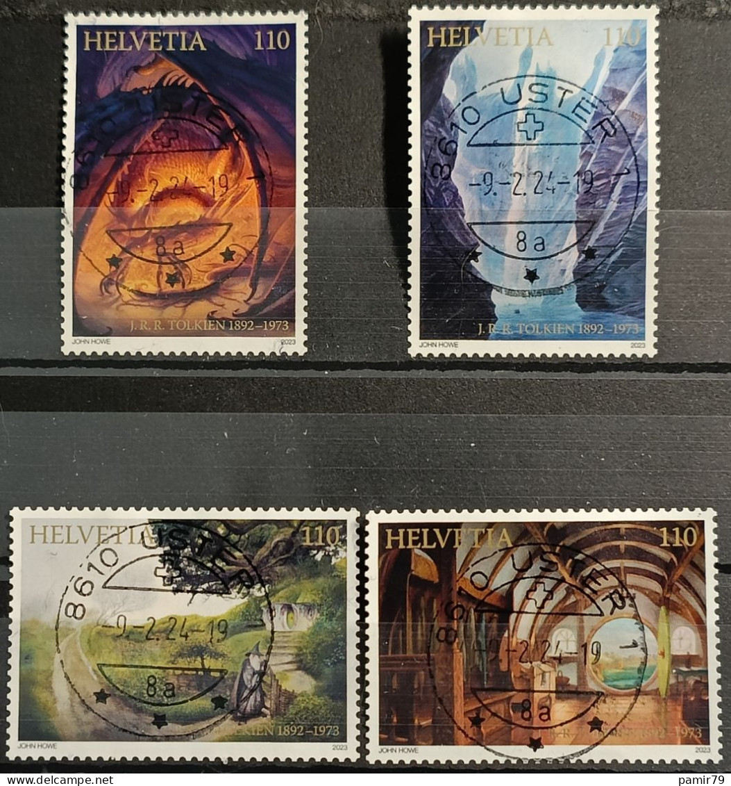 2023 J.R.R Tolkien Vollstempel - Used Stamps