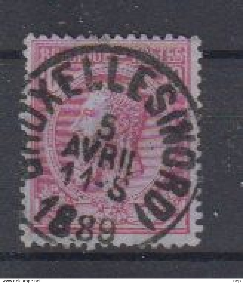 BELGIË - OBP - 1884/91 - Nr 46 T0 (BRUXELLES(NORD)) - Coba + 1.00 € - 1884-1891 Léopold II