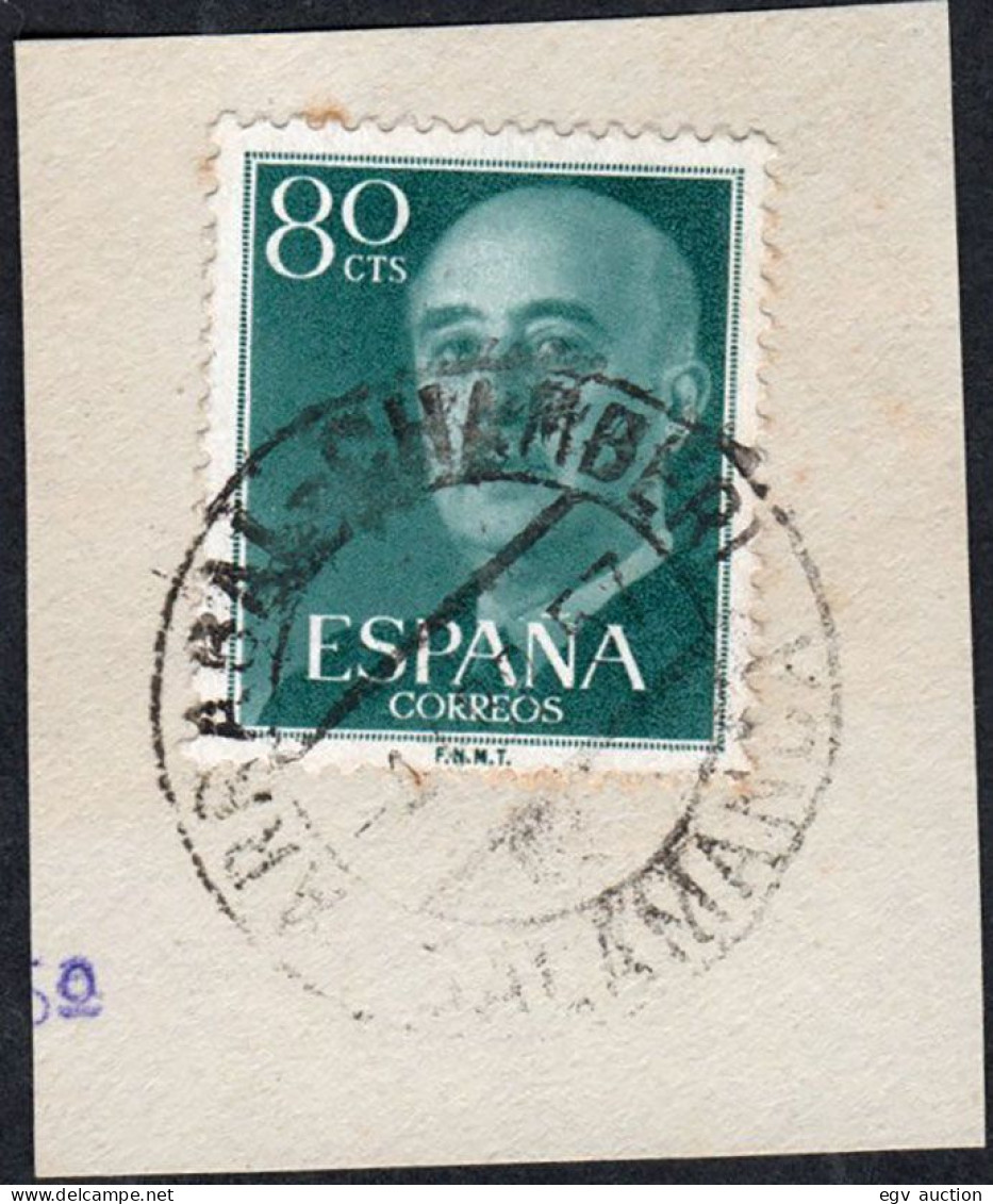 Madrid - Edi O 1152 - Fragmento Mat "Arrabal - Chamberí - Salamanca" - Used Stamps