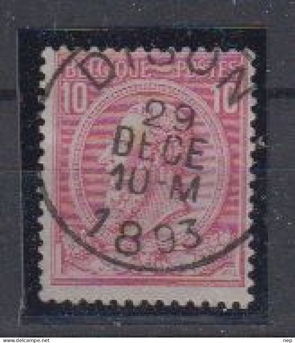 BELGIË - OBP - 1884/91 - Nr 46 T0 (DISON) - Coba + 2.00 € - 1884-1891 Léopold II